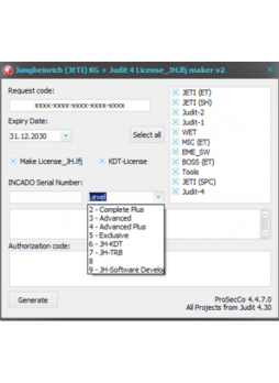Jungheinrich (JETI) Judit-4 License_JH.lfj file Maker and keygen v2 [2-5Level]